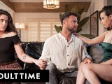 ADULT TIME - Victoria Voxxx Regrets Giving Her Husband Permission To Cheat With BFF Casey Calvert!