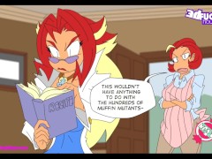 Candy Shop [ FUTARI HENTAI game ] Ep.1 Anal fuck a FUTA POKEMON mutant !