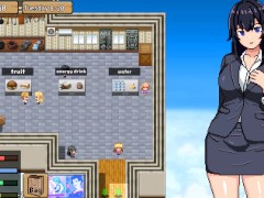 Life Pressure [ HENTAI Game ] Ep.1 fucking the YOGA TEACHER to relieve stress from work !