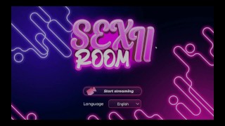 SEX room 2 [ HENTAI Game PornPlay ] Ep.1 naughty CAM GIRL masturbates with HUGE DILDO !