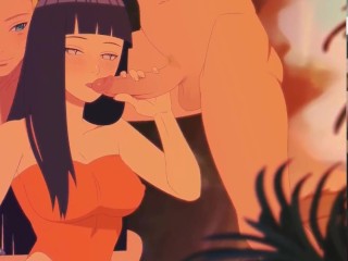 Horny Naruto Utilise Des Clones et Baise Hinata