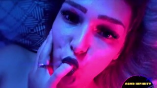 Retro Wave Amateur Fuck Doggystyle Intenso sesso con la sorellastra - PORNO ASMR