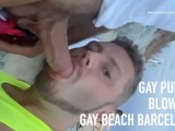 Gay public cruising gay beach Barcelona Mar Bella