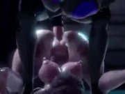 Preview 1 of Futa Futanari Anal Deepthroat Cumshots 3D Hentai