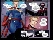 Preview 2 of Ms Marvel - Spider-Man 2 Comic Porn