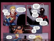 Preview 3 of Ms Marvel - Spider-Man 2 Comic Porn