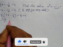 Basic Algebra Math Slove by Bikash Edu Care Episode 12 - Screenshot 6 of 16 - Teen Hardcore