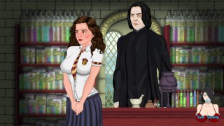 Gumx Gaming Harry Potter Parodieert Hermione En Severus Op Alle Seksscènes