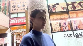 Japanese teen slut gets fucked hard by a huge dick