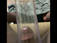Stretching daddy’s cock