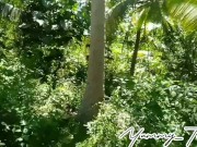 Preview 2 of Kayatan sa Puno ng Niyog - Coconut Tree Quicky Outdoor Sex