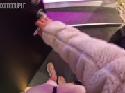 Preview 4 of HOT ARAB BABE WITH BIG FAKE TITS FUCK IN TANNING SALON SUNBED PUBLIC PORN / DANSK PORNO (PREVIEW)
