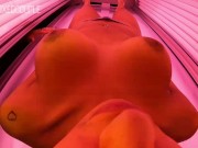 Preview 6 of HOT ARAB BABE WITH BIG FAKE TITS FUCK IN TANNING SALON SUNBED PUBLIC PORN / DANSK PORNO (PREVIEW)