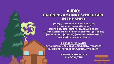 Audio: Catching A Stinky Schoolgirl In The Shed