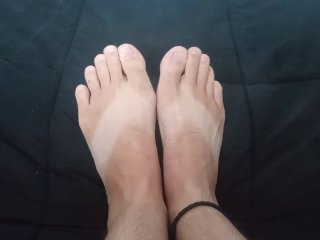 lesbian foot worship, fetish, hairy feet, foot porn