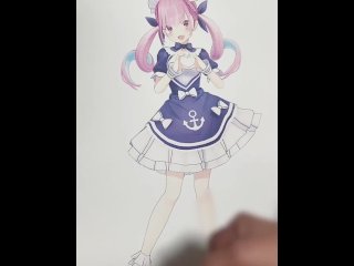 湊あくあ あくたん オナニー ぶっかけ ホロライブ Hololive