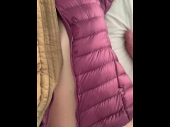 For all fetishist of down jacket, jacket, sperm on fluffy jacket - Screenshot 16 of 16 - Downblouse