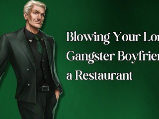 Sucer Votre London Petit Ami Gangster Dans un Restaurant