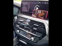 Horny on the highway, driving and masturbating