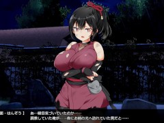 【H GAME】忍堕とし♡騎乗位② 調教アニメーション 巨乳 くの一 エロアニメ - Screenshot 10 of 16 - 巨乳