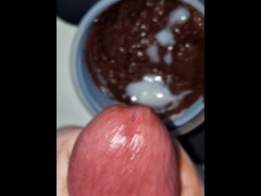 WANK WITH PUDDING
