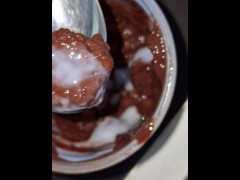 WANK WITH PUDDING - Screenshot 13 of 16 - Food Wank