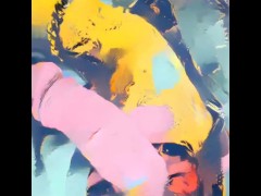 Brush Strokes of Tranquility: A Collection of Fast and Relaxing COCK Paintings