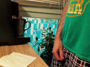 Preview 1 of Cumpuccino. I jerk off and cum in coffee and then my friend drinks it while playing video games