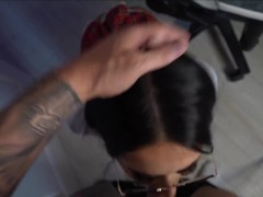 Школьница с большими сиськами отсосала у препода за оценку - Screenshot 8 of 16 - Schoolgirl