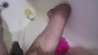 Quick shot of me in the shower without my leg