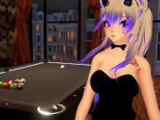 Preview 1 of Pool bet turned into breeding a hot sexy bunny girl