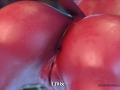 Devil's Cookie Ending II (Giantess, Insertion/Unbirth, Absorption, Vore, Feet) - Screenshot 11 of 16 - Vore