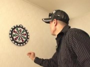 Preview 1 of Japanese street pickup success story decided by a game of darts