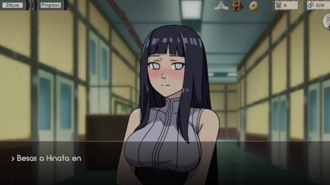 VISITANDO A HINATA EN LA ACADEMIA NINJA - NARUTO KUNOICHI TRAINER - CAP 6