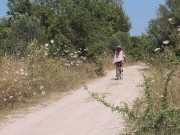 Preview 1 of NAKED Biking on Countryside road