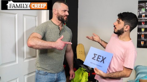 FamilyCreep - Are You Prepared ? Hairy Twink Pledge Fucks Bigger Hot Hunk