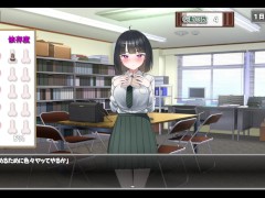 【エロゲ実況(体験版)】#02 生意気J○をチートノートでわからせる 筆でおっぱいやマンコを愛撫したくすぐったり、手で揉んだり触ったり・・(モーションアニメ同人エロゲー Hentai game) - Screenshot 2 of 16 - エロゲ実況