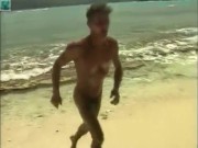 Preview 4 of Retro Porn 107: Found a girl on the beach while she was waiting for her husband
