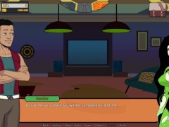 Project Possible Gameplay #10 Cumming All Over Maid Shego's Face
