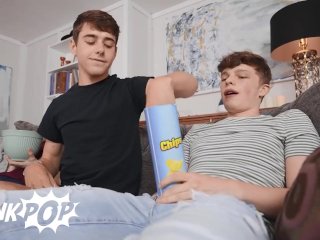 TWINKPOP - Joey Mills Was Pleasantly Suprised To Find Jake Preston's Special Snack In The Chip Can screenshot number 0