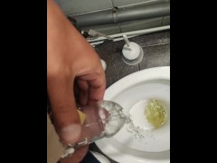 Lock up my cock part 3 - pissing