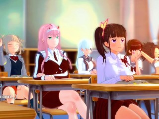 PRIMEIRO DIA NA UNIVERSIDADE CERCADO PELAS WAIFUS MAIS LINDAS - MINHA FANTASIA HENTAI - CAP 5