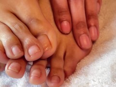 Clear toe and finger nails FETISH - Screenshot 14 of 16 - Toe Nails