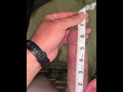 Measuring cock. Tell me your thoughts in the comments