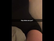 Preview 1 of Teen fucks best friend in Hotel Room Snapchat