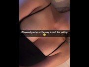 Preview 2 of Teen fucks best friend in Hotel Room Snapchat