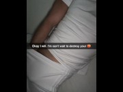 Preview 4 of Teen fucks best friend in Hotel Room Snapchat