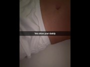 Preview 5 of Teen fucks best friend in Hotel Room Snapchat