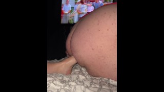 Riding wife’s foot