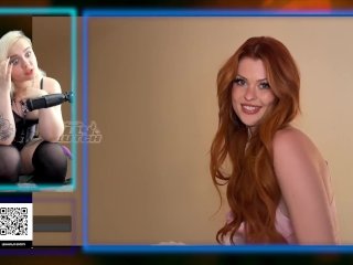 Девушка смотрит порно с рыжей шлюшкой Elly Clutch